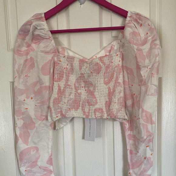 SOMETHING NAVY TOP      NWT - Picture 11 of 16